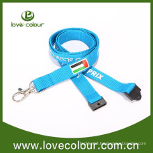 Nice silk screen lanyard safety breakaway buckle